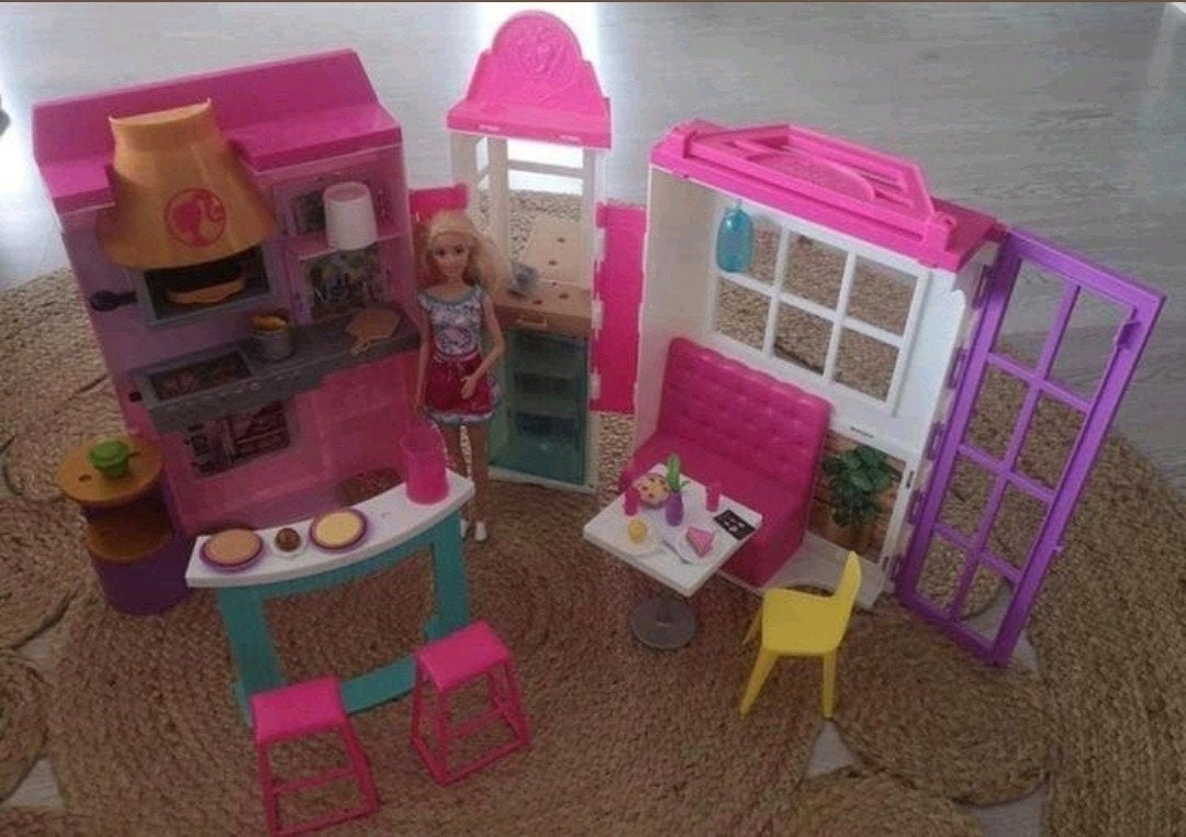 Barbie Cook 'n Grill restaurant ZGAN, Ophalen of Verzenden, Zo goed als nieuw, Toebehoren
