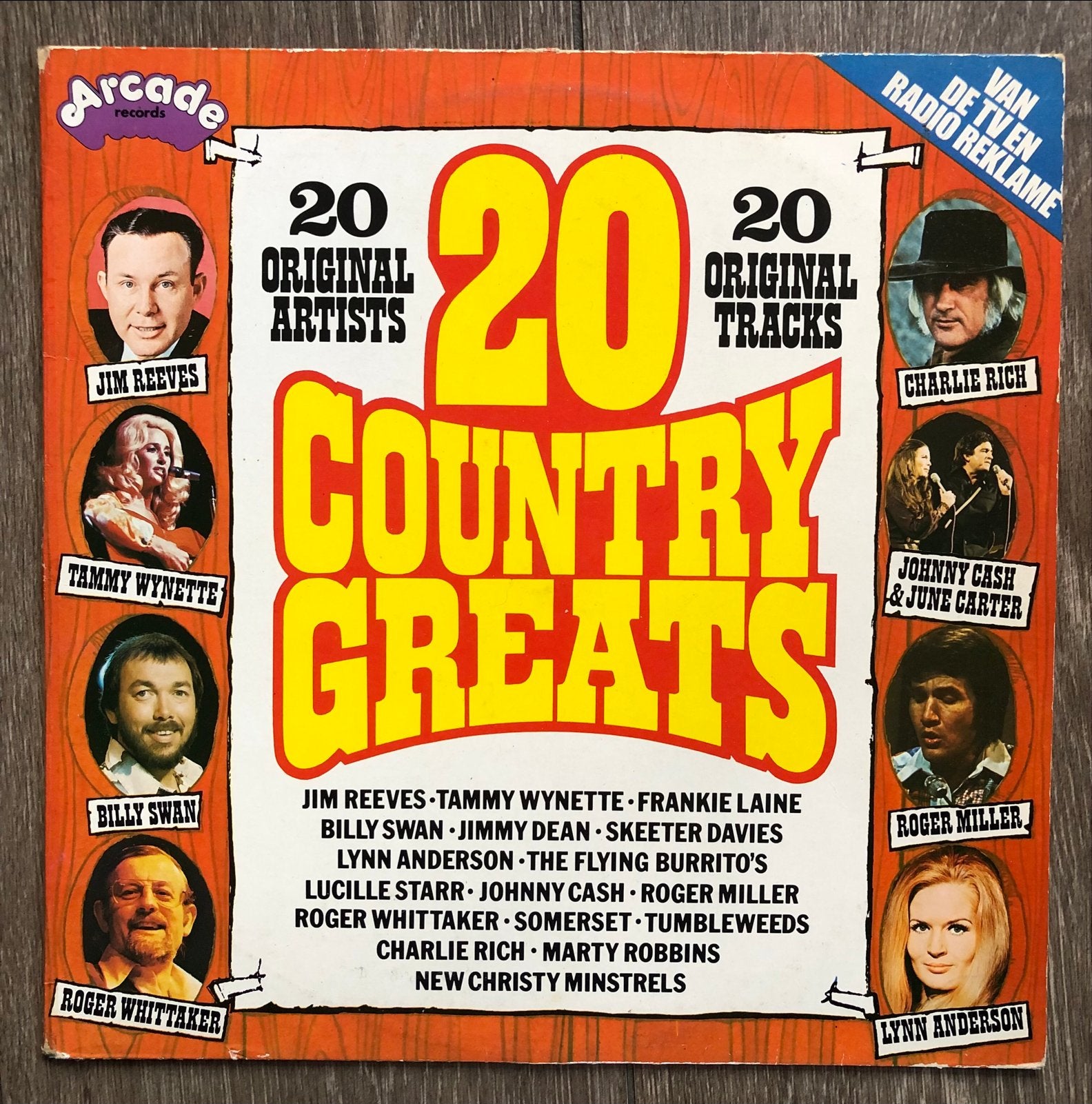 LP: 20 Country Greats - Diverse Artiesten, Ophalen of Verzenden, Gebruikt