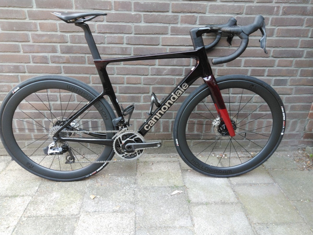 Cannondale S6 EVO Hi-Mod Sram Red E-Tap Tinted Red 54cm, 28 inch, Gebruikt, Carbon, -