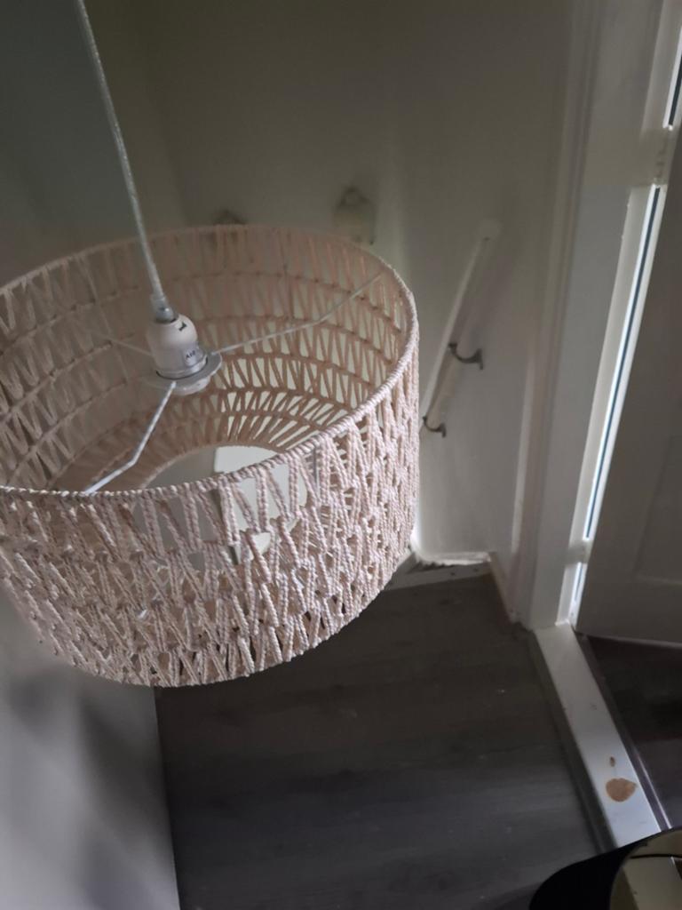 Lamp van touw, Ophalen, Gebruikt, Overige materialen