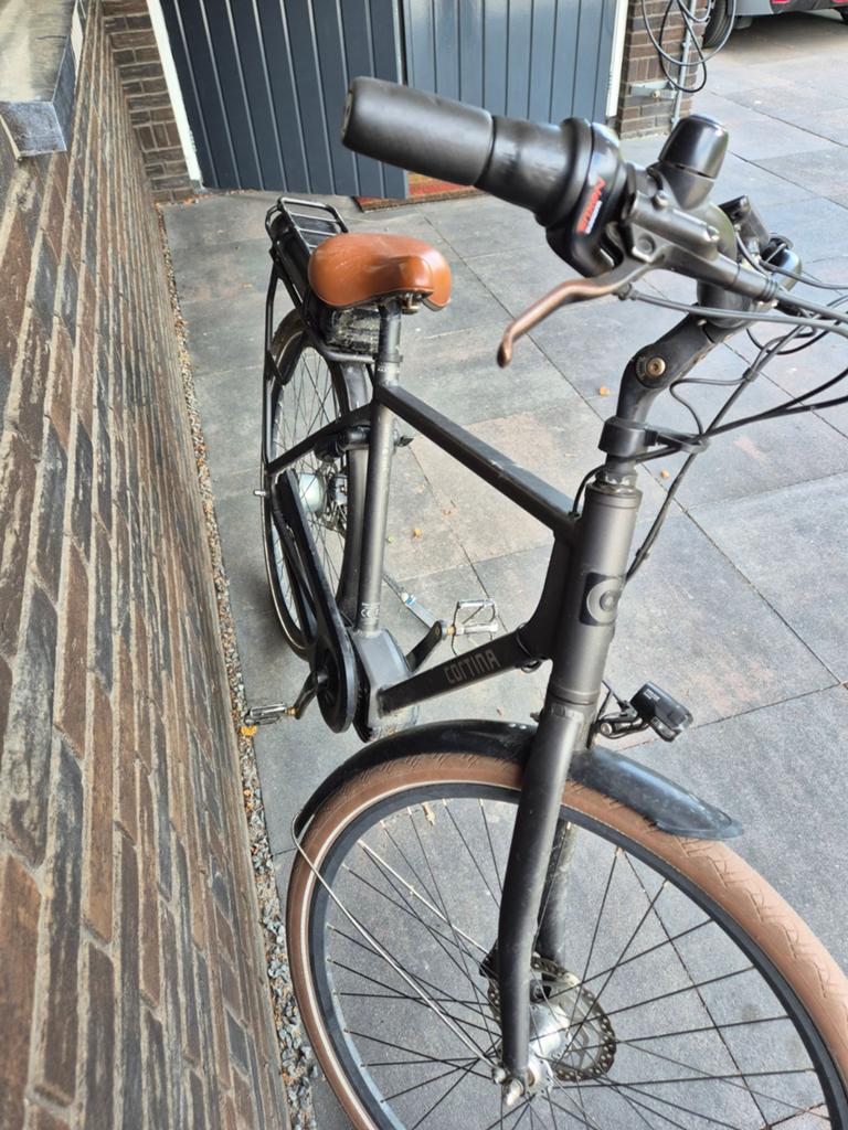 Elektrische cortina e-foss grijs, Fietsen en Brommers, Elektrische fietsen, Ophalen of Verzenden, Gebruikt, Cortina