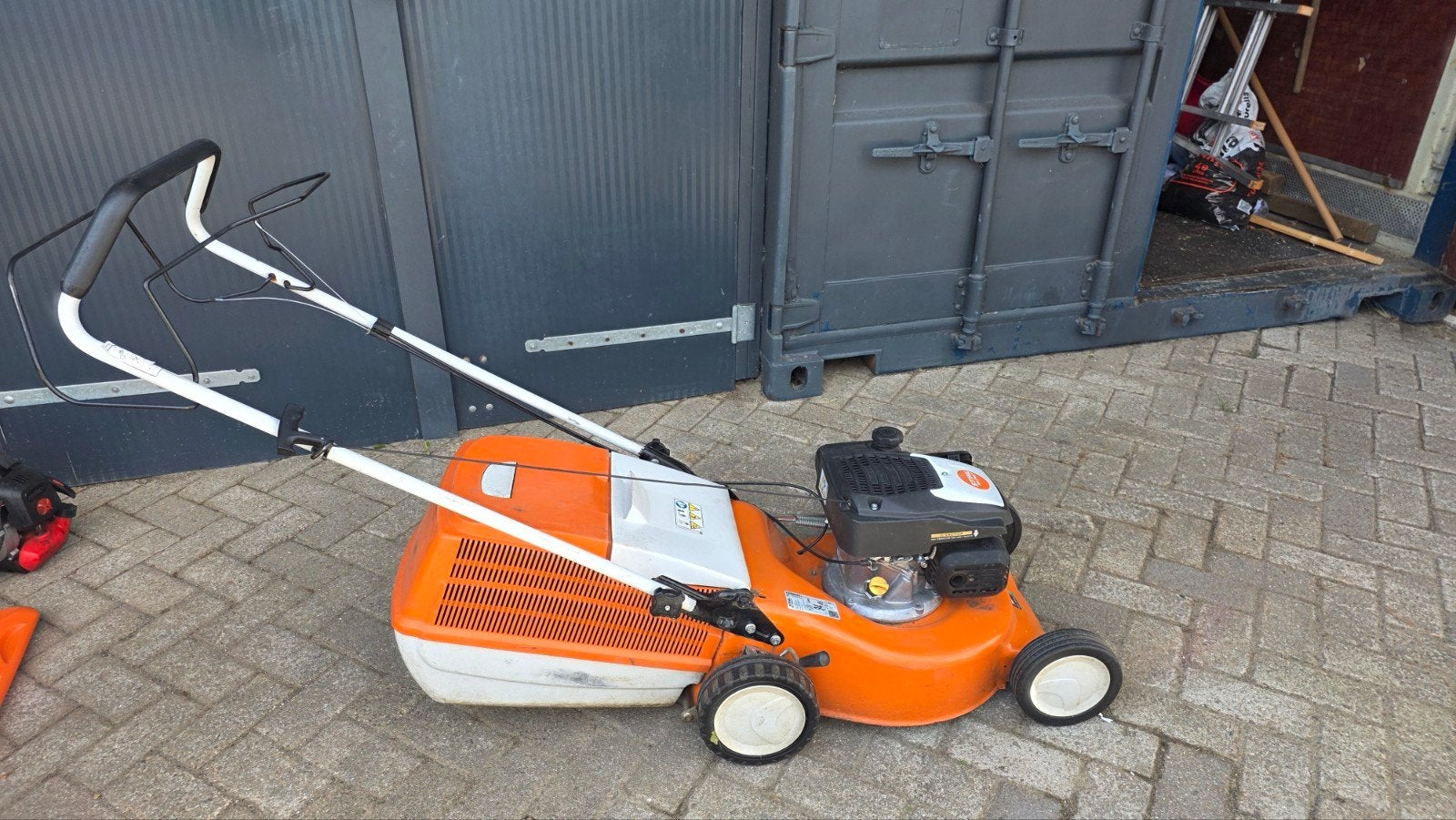 Grasmaaier stihl RM248T aspen 4, Ophalen of Verzenden, Gebruikt
