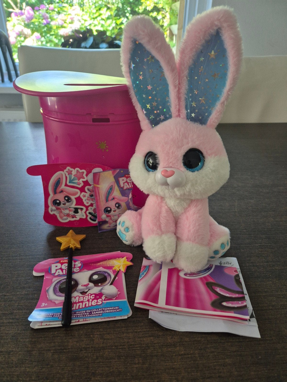 Magic Bunnies Pets Alive knuffel konijn met licht, Overige merken, Met licht, Konijn, Ophalen of Verzenden