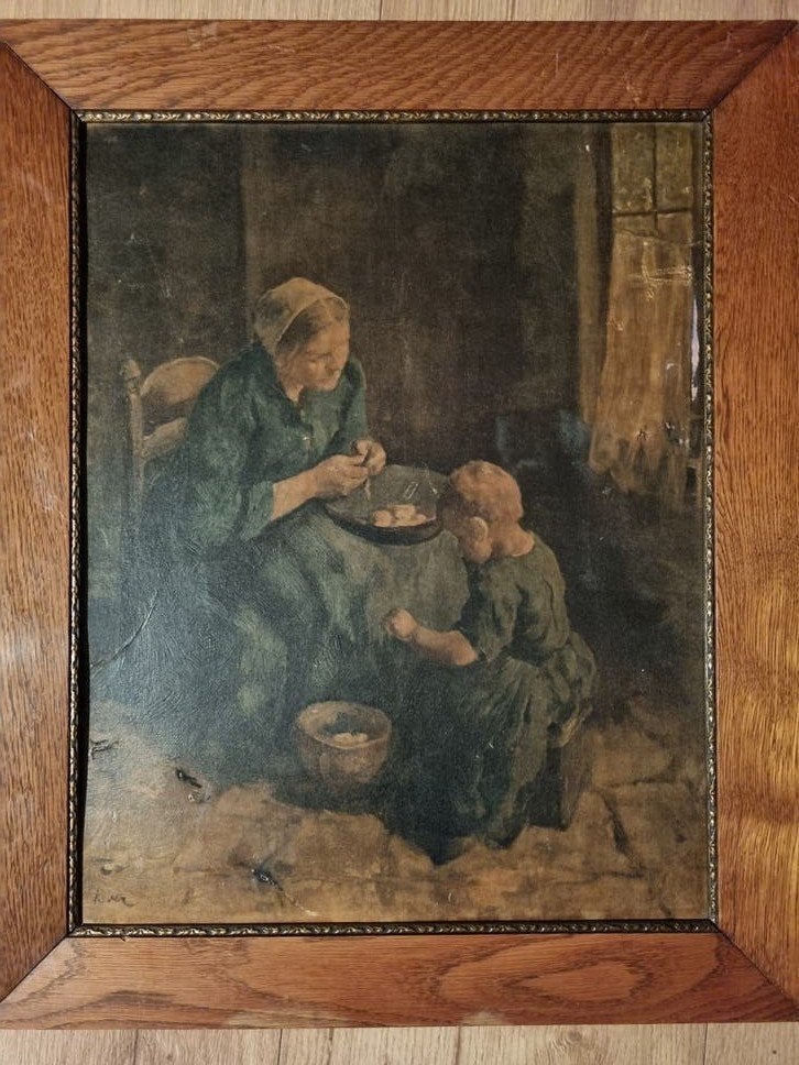 Oud Hollands schilderij:, Paneel, Portret of Personen, Oud hollands, Ophalen of Verzenden