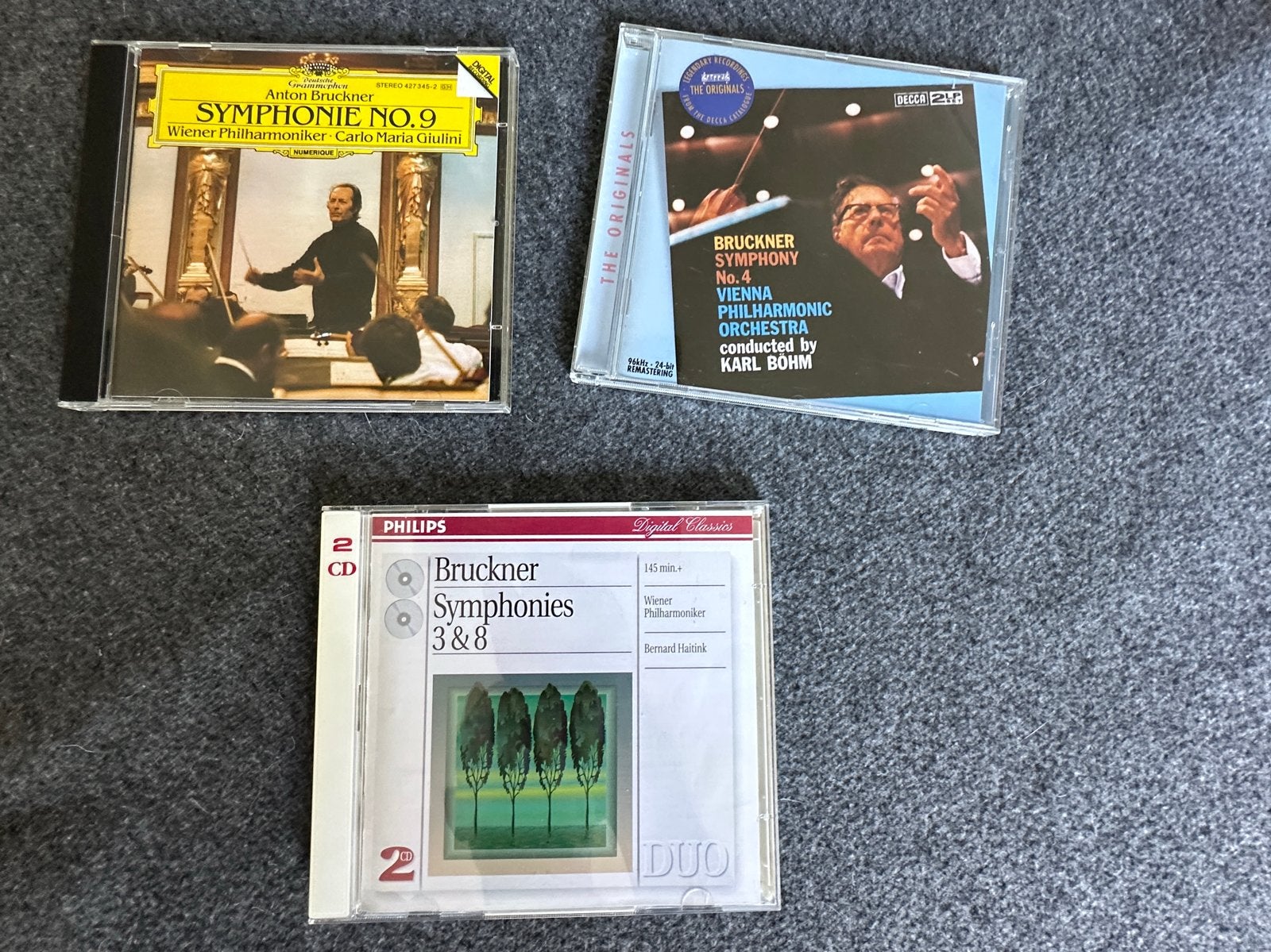 Bruckner Symfonieën CD Collectie - Karl Böhm, Giulini, Haiti, Gebruikt, Symfonie, Overige componisten, Ophalen of Verzenden