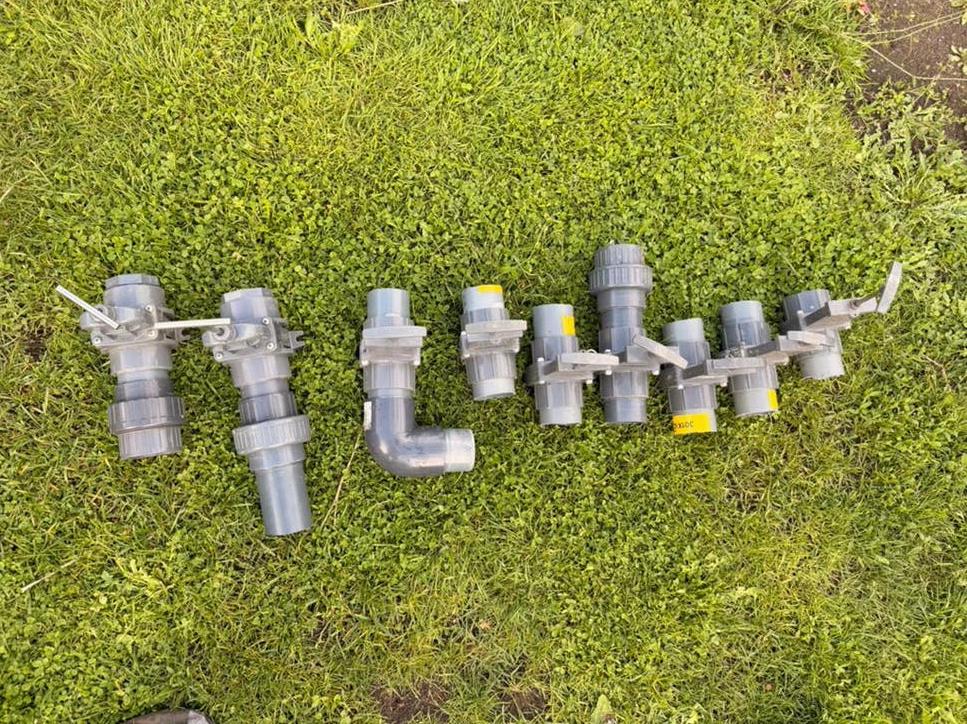 Diverse valterra en VDL schuifkranen 63mm, Tuin en Terras, Ophalen of Verzenden, Gebruikt