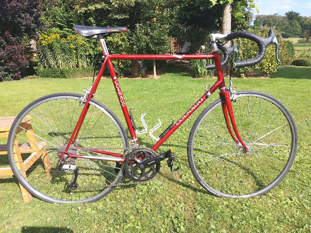 Colnago retro racefiets, 28 inch, Gebruikt, 10 tot 15 versnellingen, Velgrem