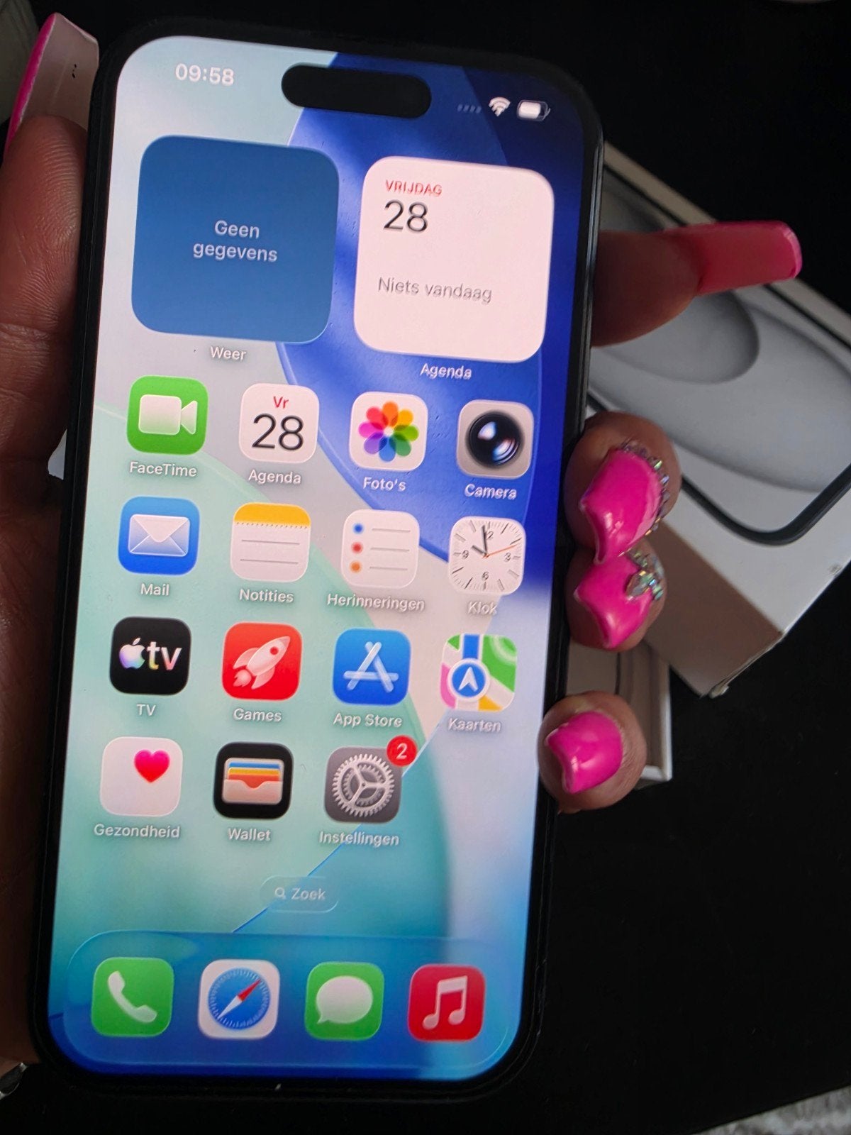 Apple iPhone 15 256GB Zwart - 86% Batterijconditie, Telecommunicatie, Mobiele telefoons | Apple iPhone, 256 GB, IPhone 15, Zwart