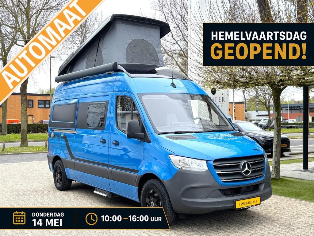 Hymer Free 600 S MERCEDES AUTOMAAT DWARSBED + HEFDAK 5.99M, Automaat, Bedrijf, Diesel, Hymer