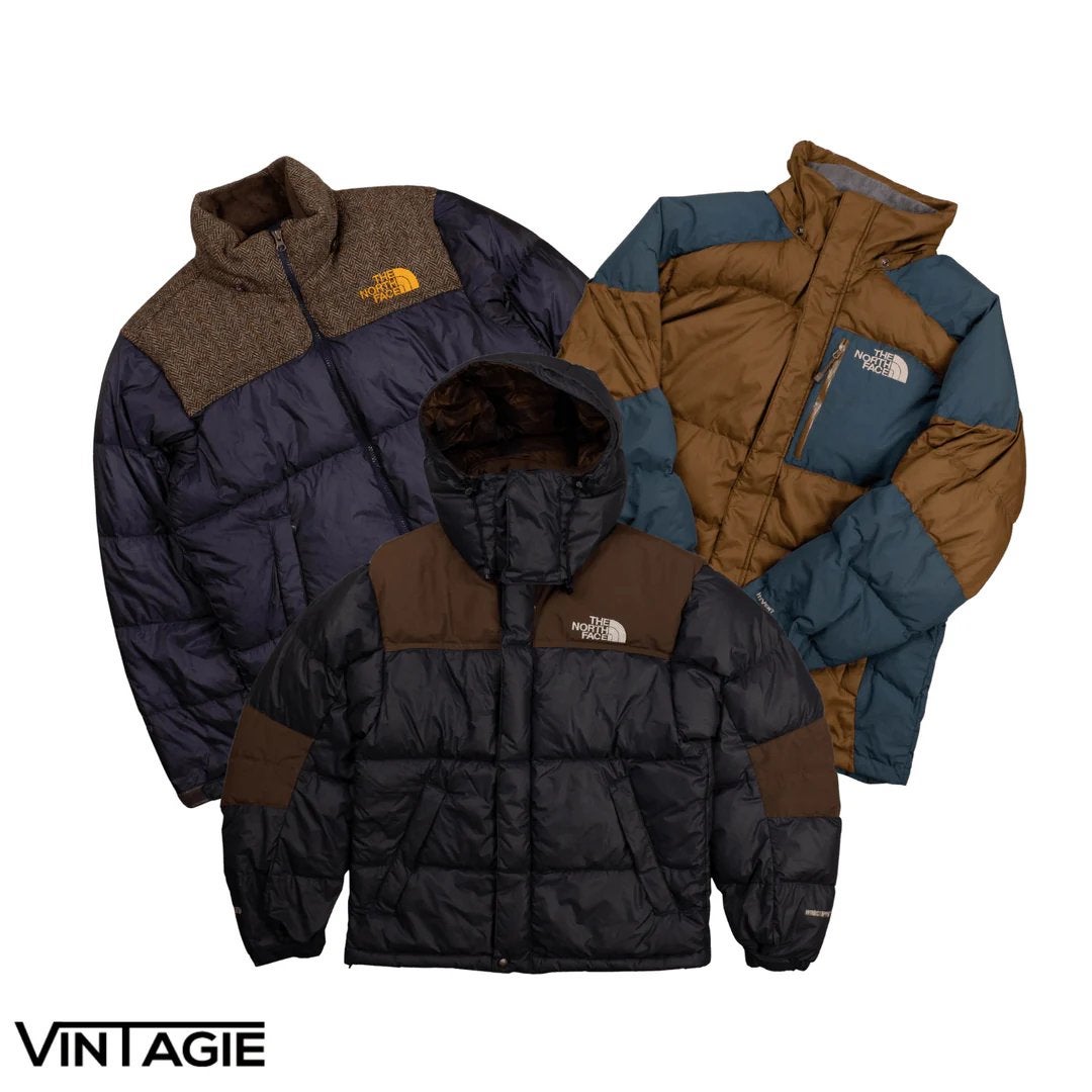 5X THE NORTH FACE PUFFERS, Vintagie, Haulerwijk, Overige maten, Ophalen of Verzenden