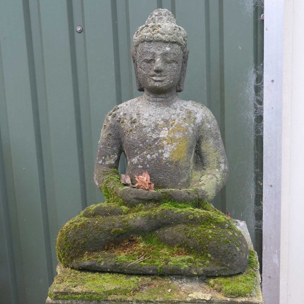 Buddha beelden Bd5 Boeddha hoofd meditatie yoga Tantra kunst, Gebruikt, Zandstraat 1c, Steen/keramiek, Ophalen of Verzenden
