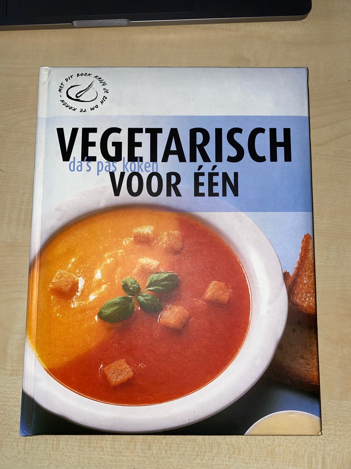 Vegetarisch voor één - Kookboek met heerlijke recepten, Boeken, Voorgerechten en Soepen, Ophalen of Verzenden, Zo goed als nieuw