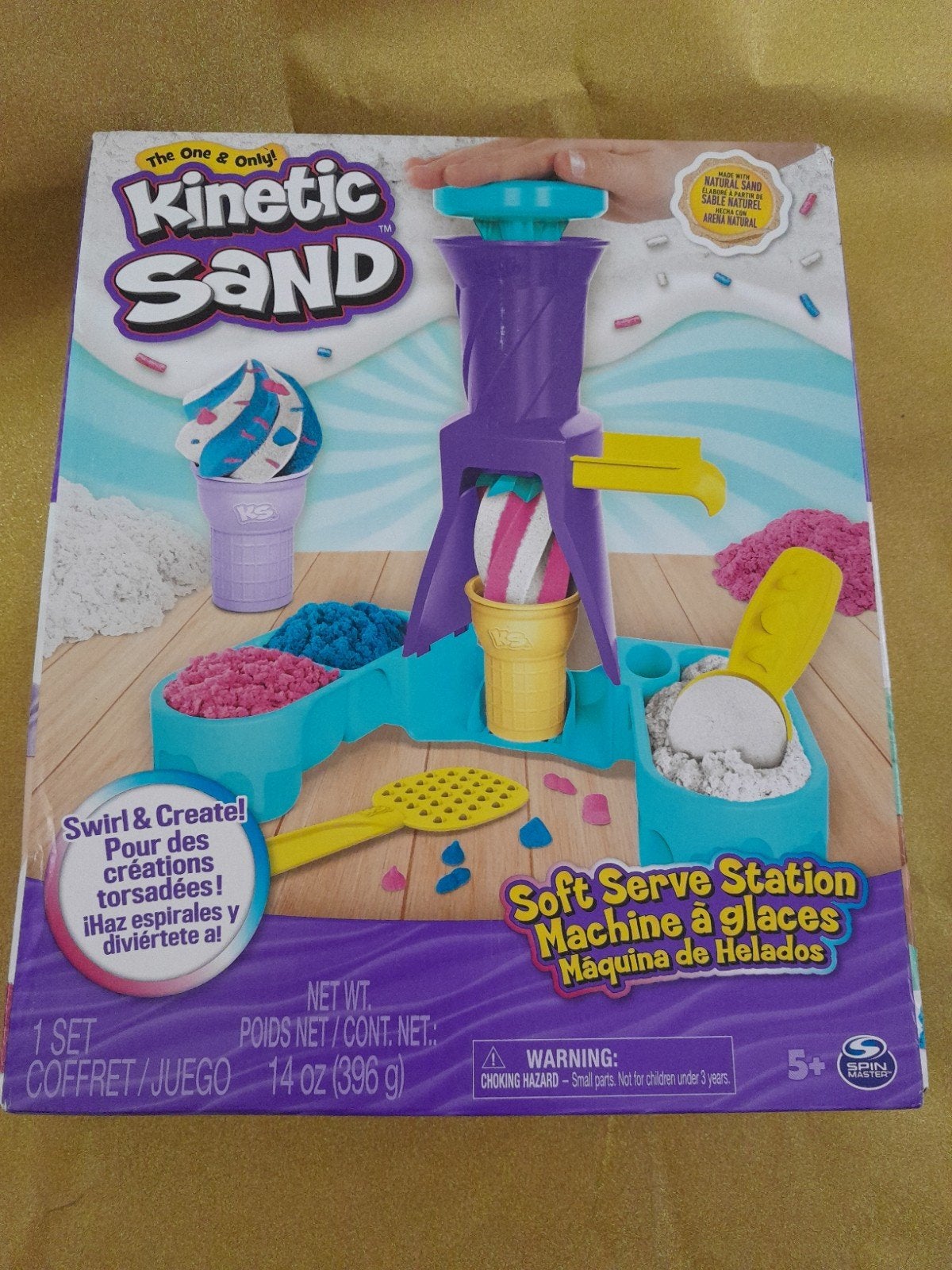 nieuw kinetic sand ijshoorntjes, Ophalen of Verzenden, Nieuw