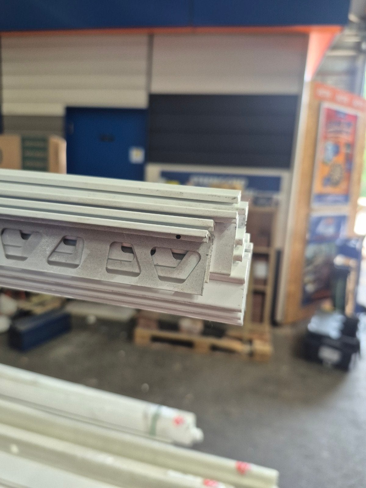 Tegelprofiel alu wit recht 12.5x3000mm (19 stuks), Ophalen, Overige typen, Nieuw, Minder dan 20 cm