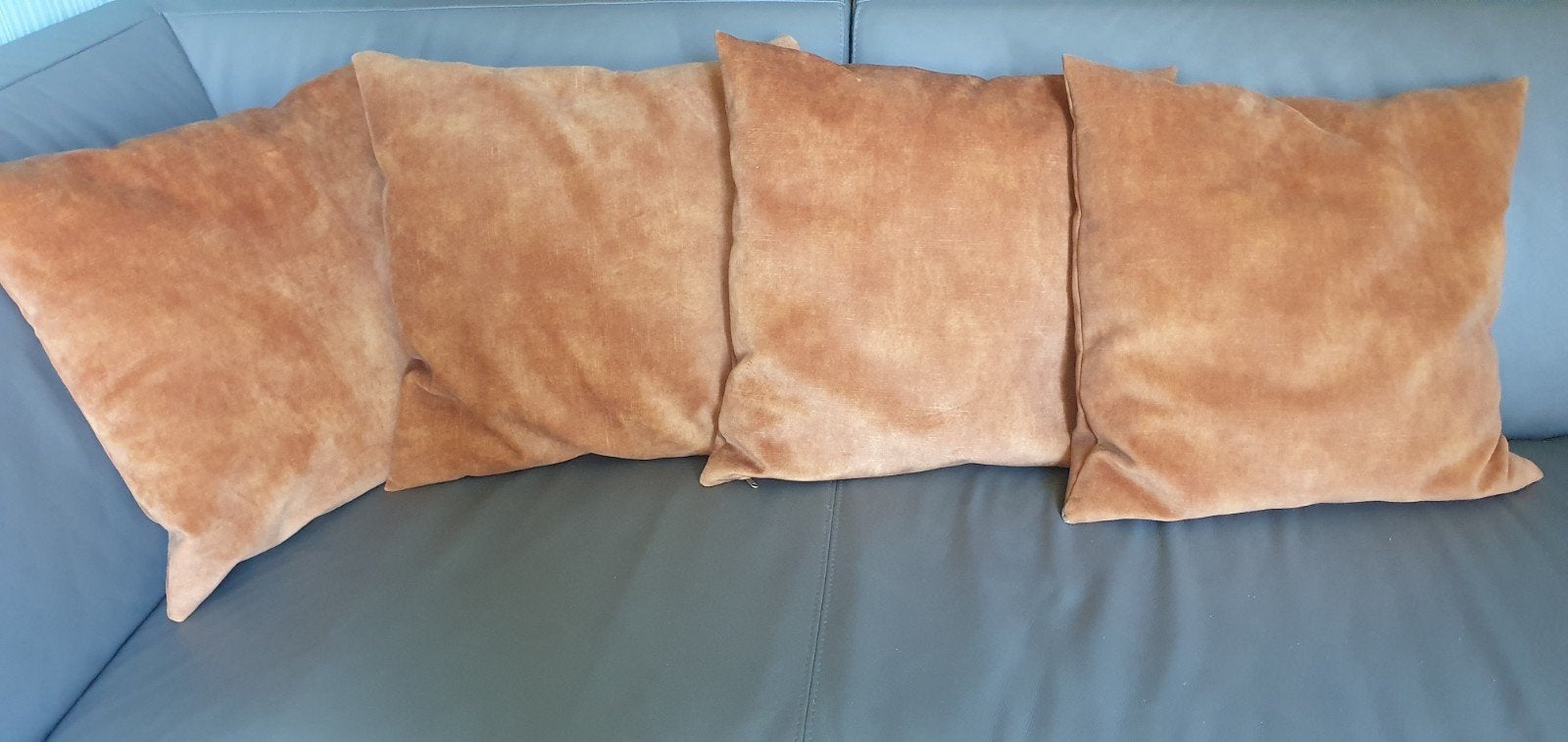 sierkussens, Ophalen, Bruin, Vierkant, Zo goed als nieuw