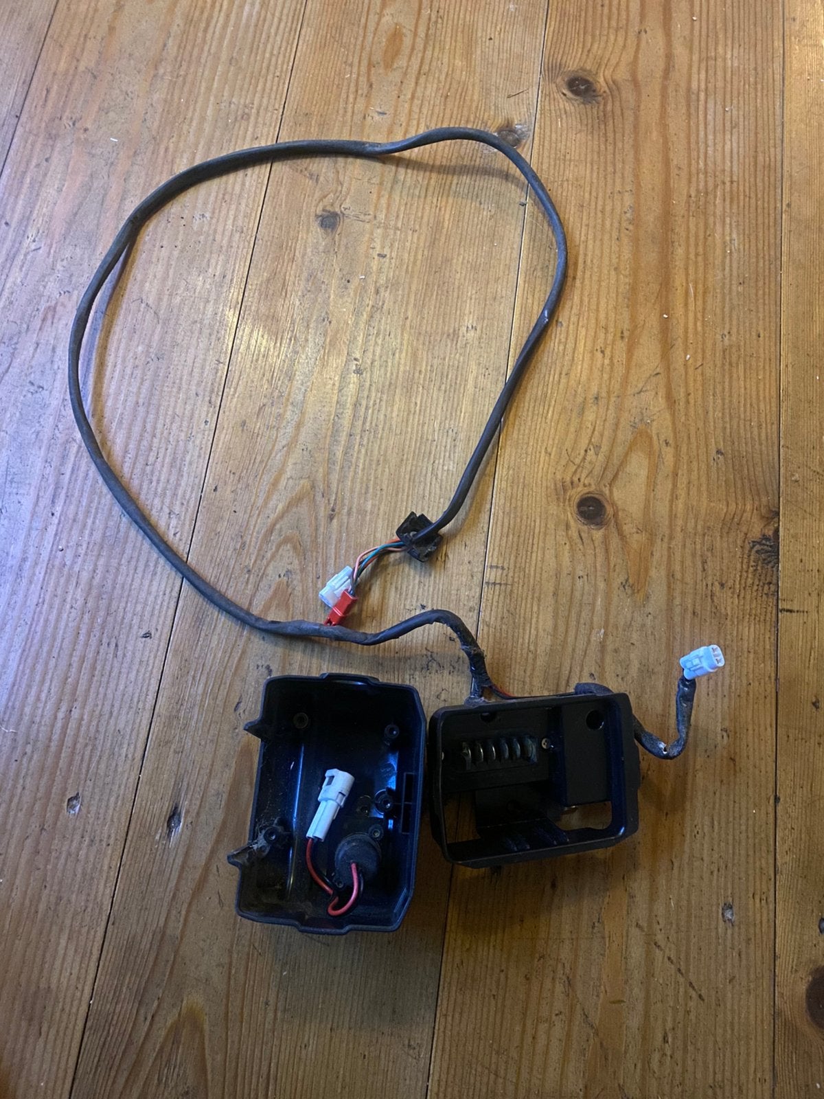 Giant triple x accubak + originele kabel + sleutel, Ophalen of Verzenden, Gebruikt