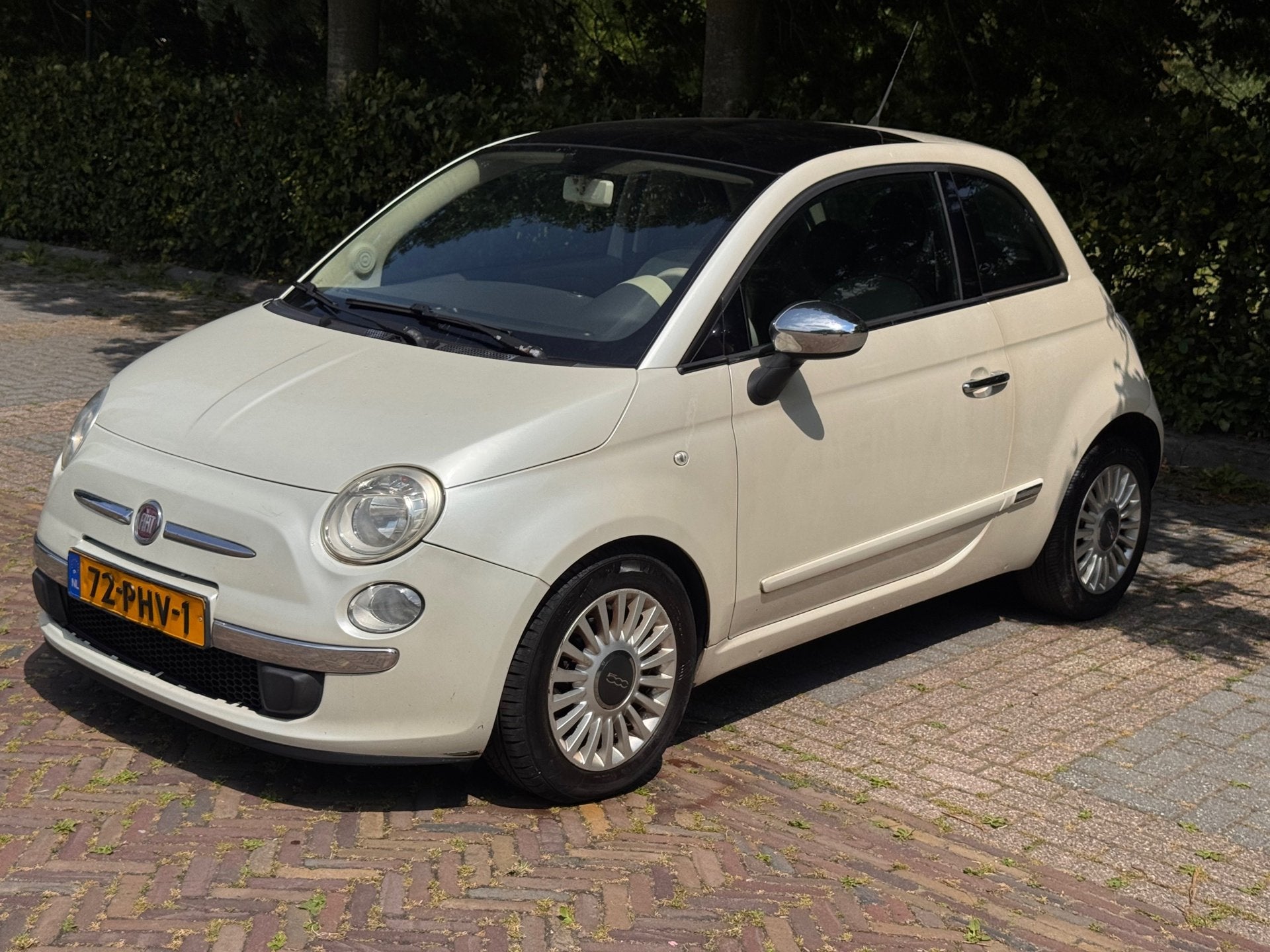 Fiat 500 0.9 TwinAir Lounge uit 2011, Auto's, Voorwielaandrijving, Euro 5, Gebruikt, 31 €/maand
