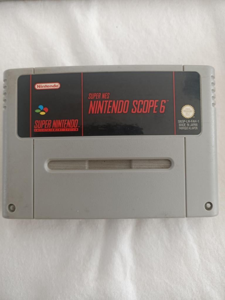 Nintendo Scope 6 Super NES game cartridge, 1 speler, Verzenden, Vanaf 3 jaar
