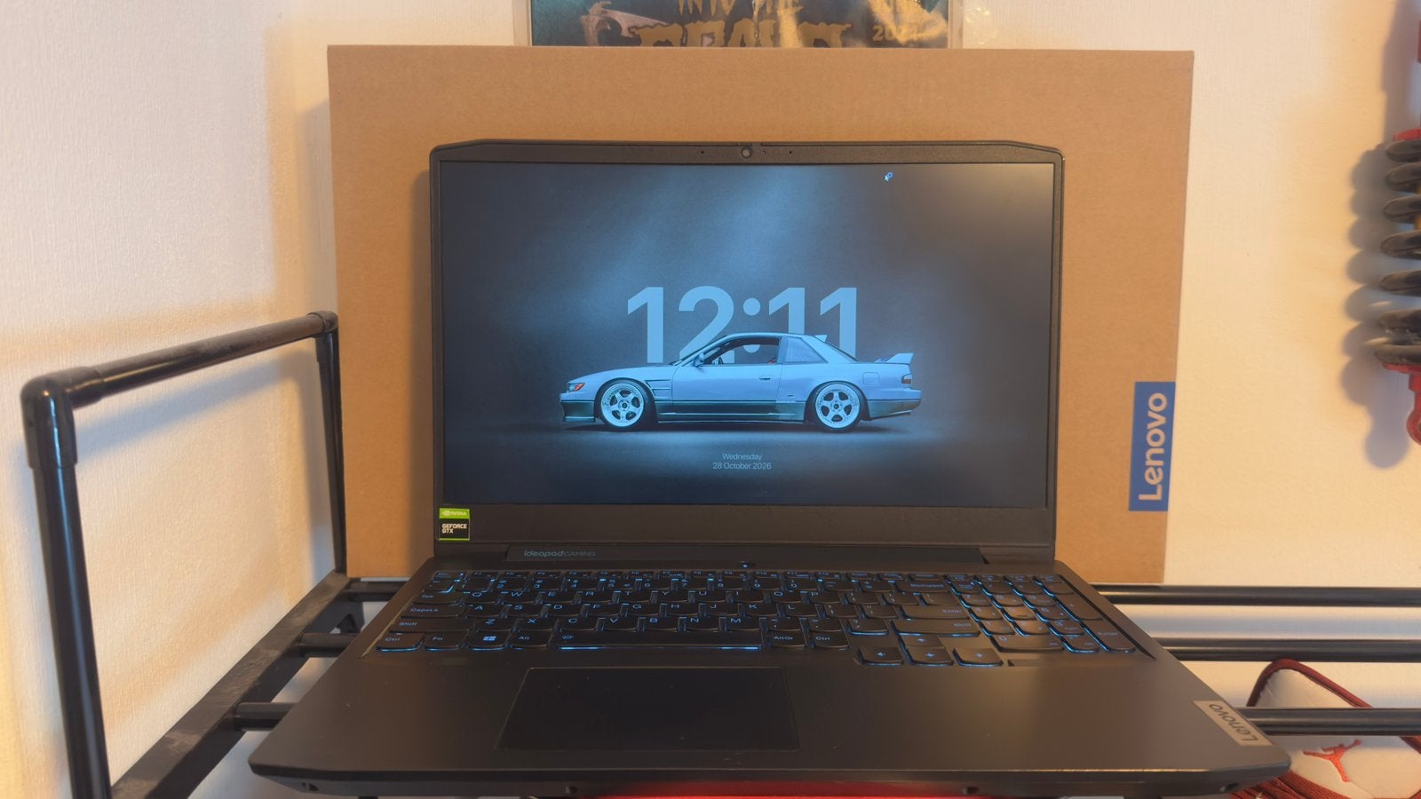 Lenovo Ideapad gaming 3i (upgraded RAM), Ophalen, Met videokaart, Qwerty, Zo goed als nieuw