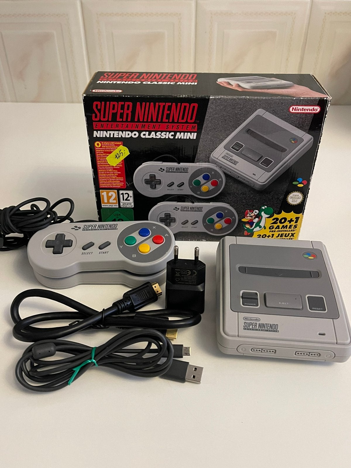 Super Nintendo, Ophalen of Verzenden, Zo goed als nieuw, Met 1 controller