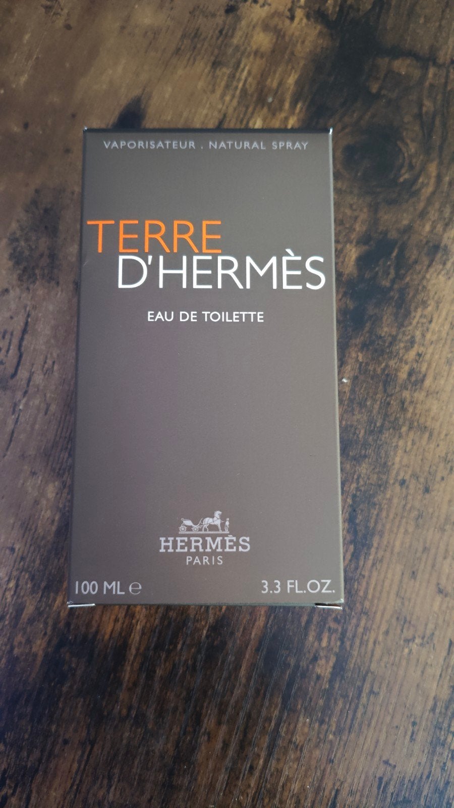 Terre d'Hermès Eau de Toilette 100 ml - Nieuw in doos, Ophalen, Nieuw