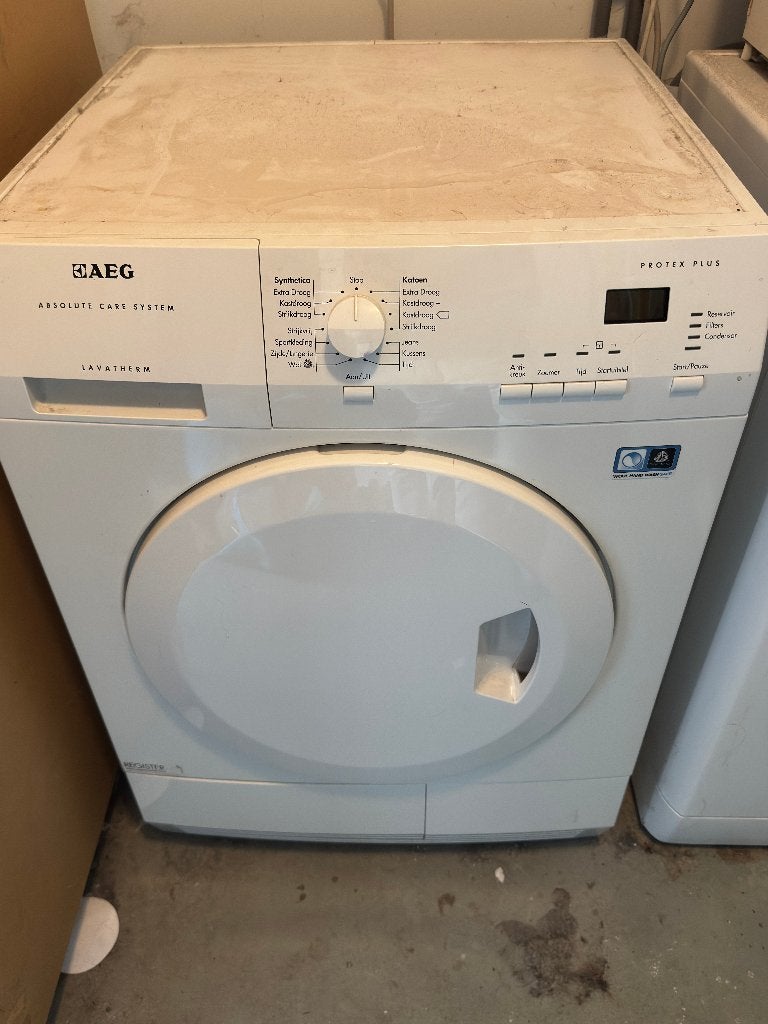 AEG Protex Plus wasdroger, Witgoed en Apparatuur, Wasdrogers, Ophalen, 6 tot 8 kg, Voorlader, Niet werkend