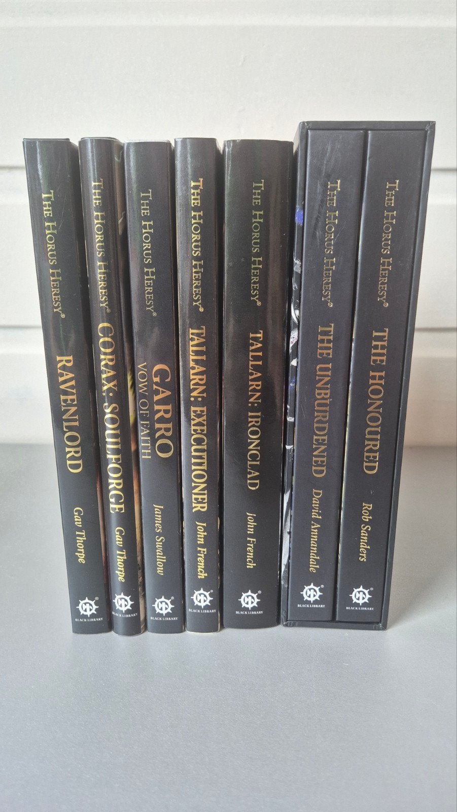 The Horus Heresy Limited Edition set (7 boeken), Ophalen of Verzenden, Zo goed als nieuw, Warhammer 40000, Boek of Catalogus