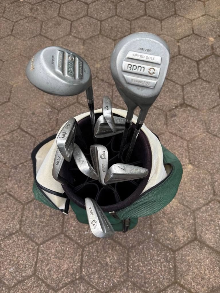 Complete golfset met tas - RPM Speed Sole Driver, Sport en Fitness, Golf, Ophalen, Gebruikt, Set, Overige merken