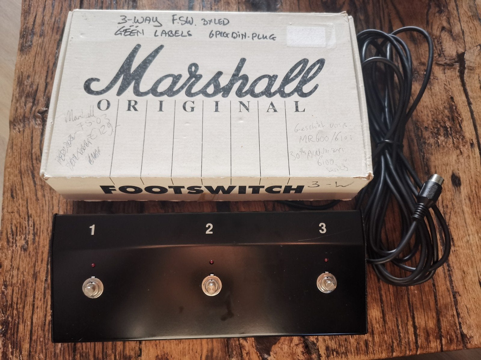 Marshall FS-03 / 30th anniversary - MR6100/6101, Ophalen of Verzenden, Gebruikt