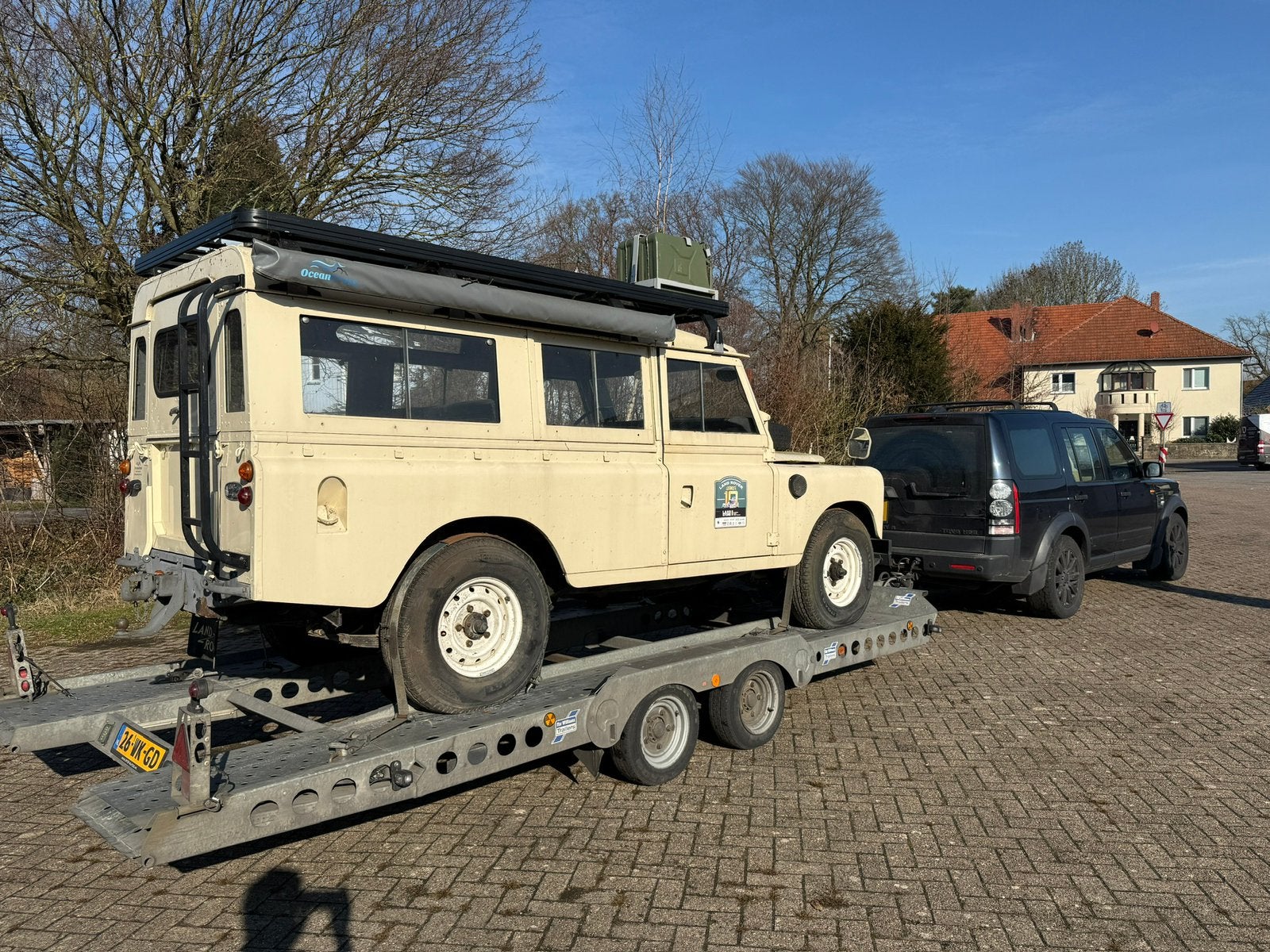 Roofrack voor Land Rover series 109, Ophalen, Gebruikt