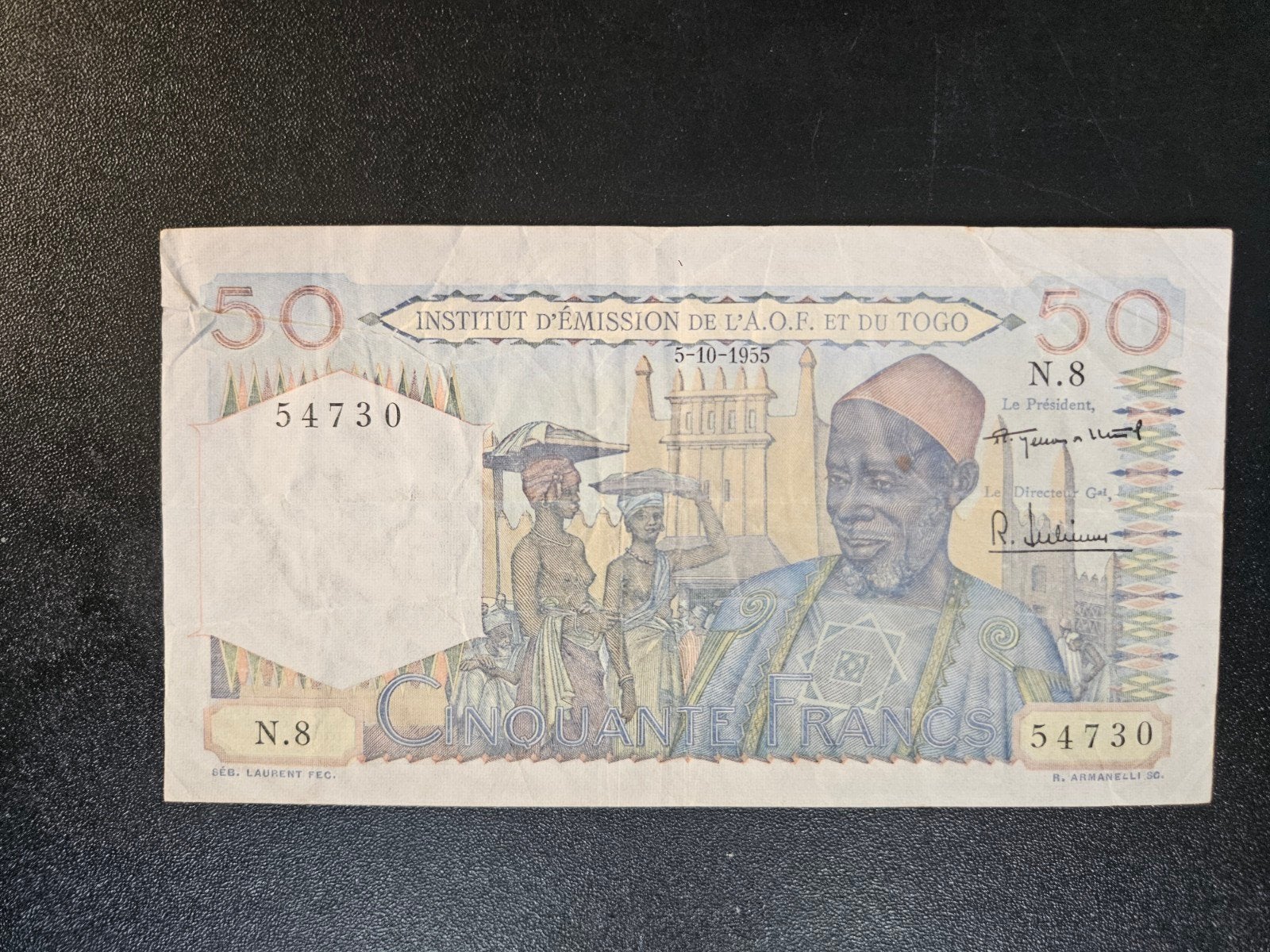 Frans West Afrika & Togo pick 45 rare, Postzegels en Munten, Bankbiljetten | Afrika, Ophalen of Verzenden, Overige landen, Los biljet