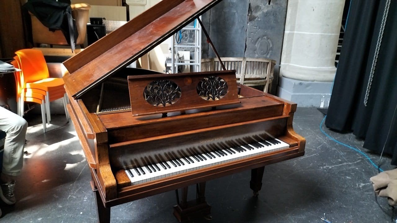 Steinway & Sons Vleugel (1922), Ophalen, Gebruikt, Bruin, Vleugel