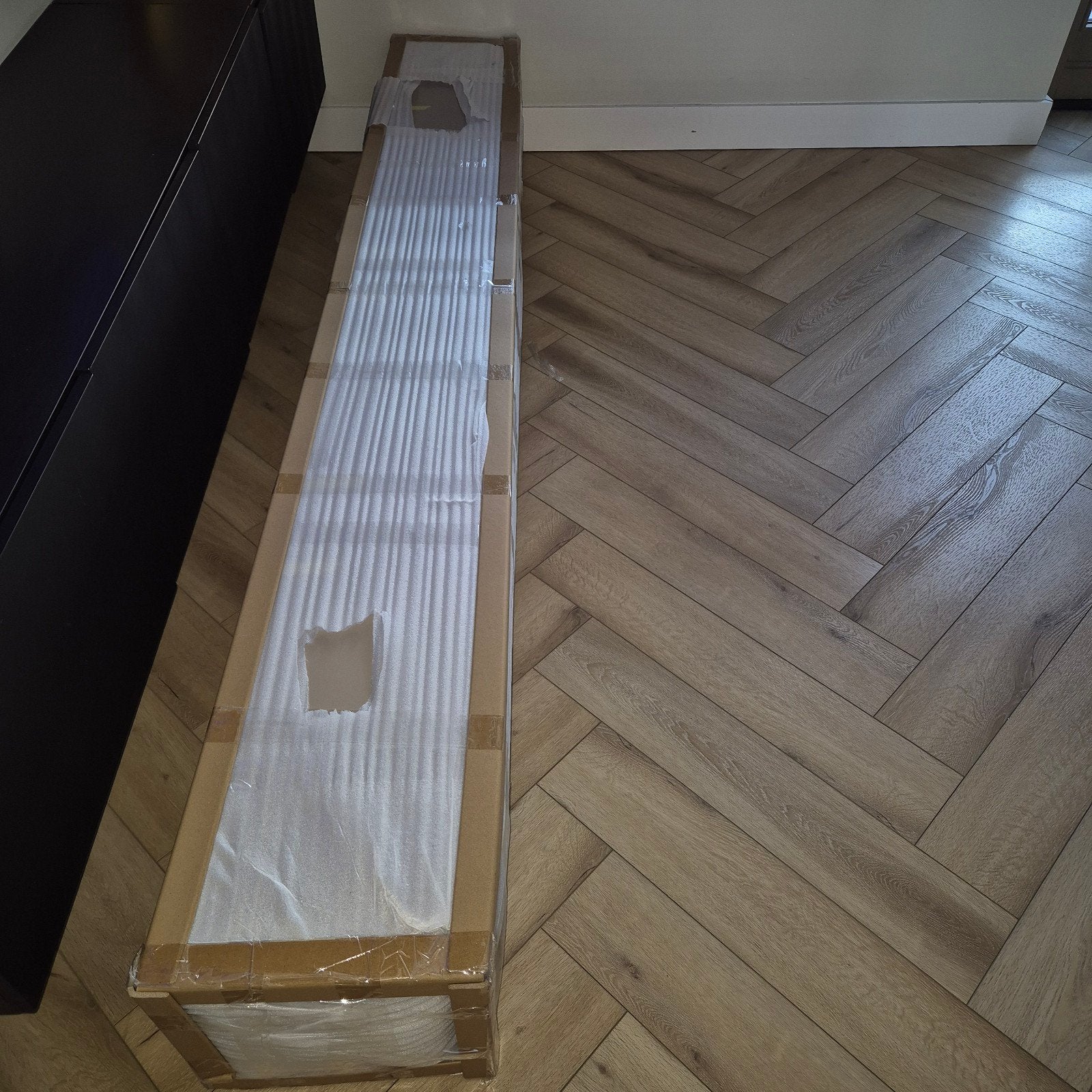 Japanse tv meubel 240 cm taupe, Huis en Inrichting, Ophalen, Nieuw