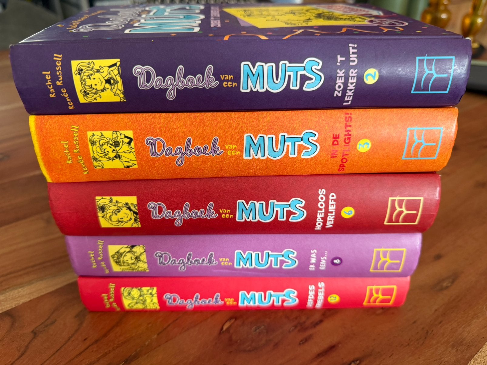 Dagboek van een muts 5 boeken, Boeken, Ophalen of Verzenden, Zo goed als nieuw
