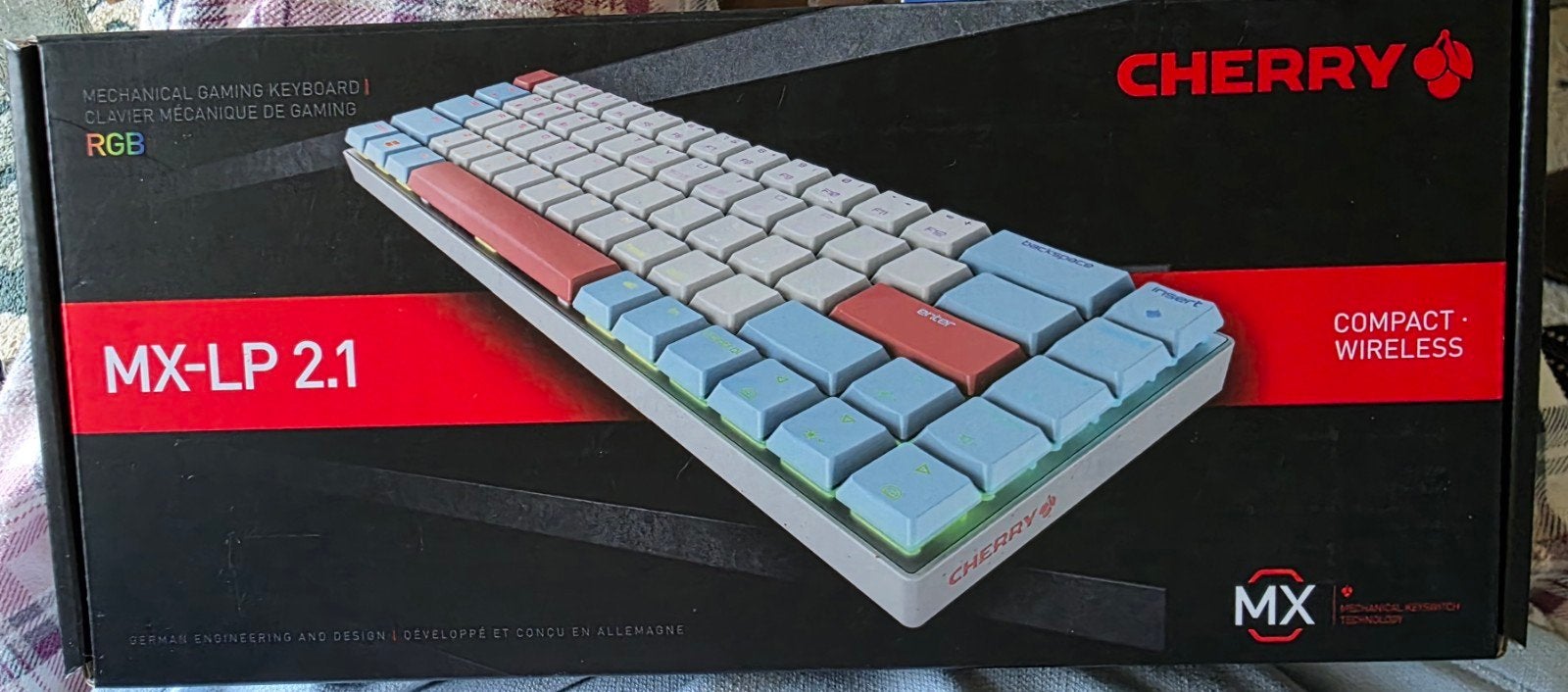 Cherry MX-LP 2.1 Compact Draadloos Gaming Toetsenbord