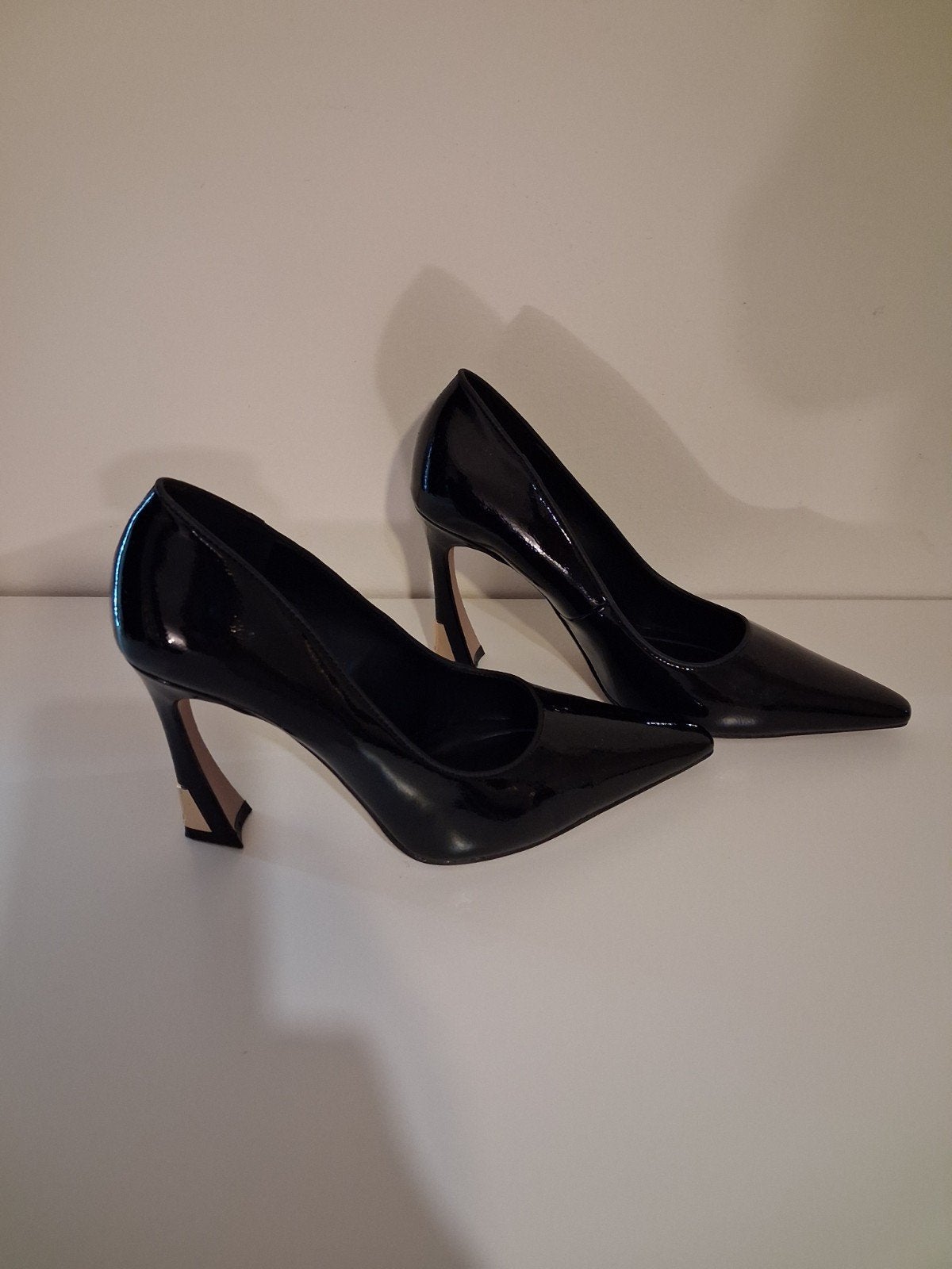 Nine West Zwarte Lakleren Pumps Maat 38, Ophalen, Pumps, Zwart, Nine West