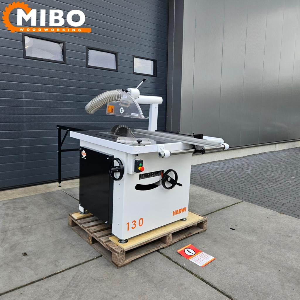 Harwi 130 Cirkelzaag schulpzaag *** Demo nieuw model, Doe-het-zelf en Verbouw, Gereedschap | Zaagmachines, Cirkelzaag, 70 mm of meer