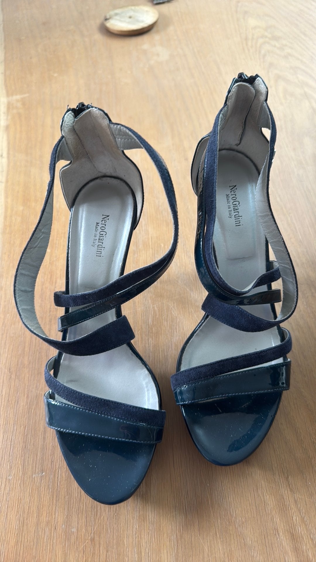 Nero Giardini schoenen, Ophalen, Zo goed als nieuw, Blauw, Dansschoenen