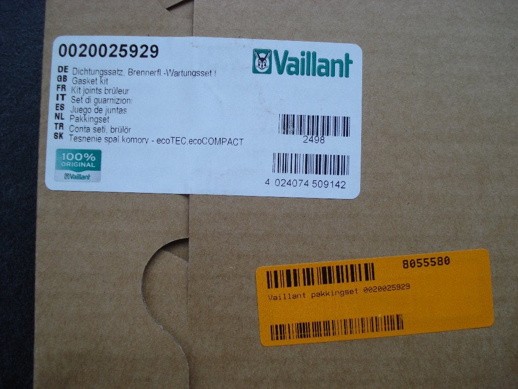 Vaillant pakkingset  cv ketel kachel, Ophalen, Nieuw, Gas, Overige soorten