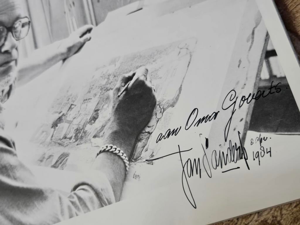Jan Sanders "Tempestad" - Gesigneerd en Gedateerd 1984 •, Gelezen, Ophalen of Verzenden, Nederland, Jan Sanders