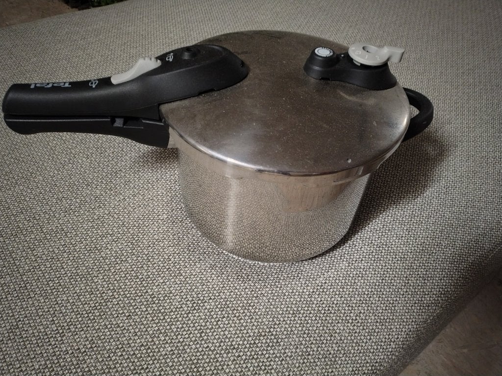 Tefal Secure 5 Neo Snelkookpan - 6L RVS, Ophalen, Snelkookpan, Tefal, Met deksel