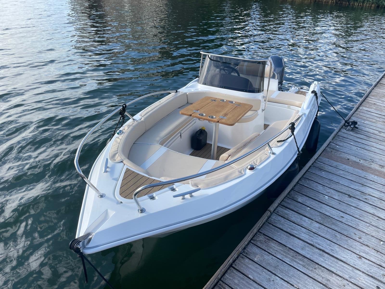 Sea Rider 475 (2022) met 60 PK motor en trailer, Ophalen, Zo goed als nieuw, Overige merken