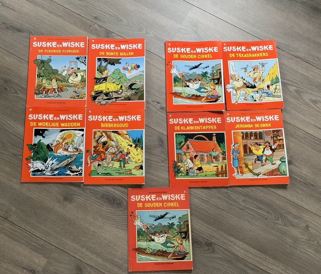 Suske & Wiske, Boeken, Meerdere stripboeken, Ophalen of Verzenden, Zo goed als nieuw, Willy van der Steen.