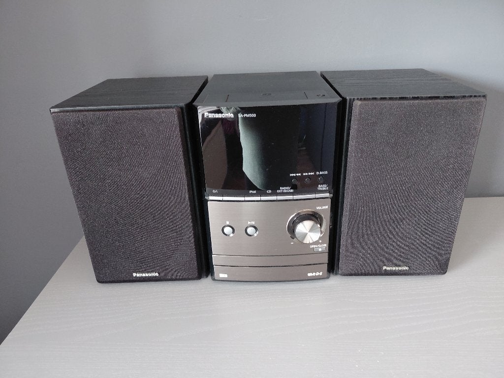 Stereo cd installatie panasonic. Bieden  vanaf 30€, Audio, Tv en Foto, Cd-speler, Zo goed als nieuw, Microset, Ophalen