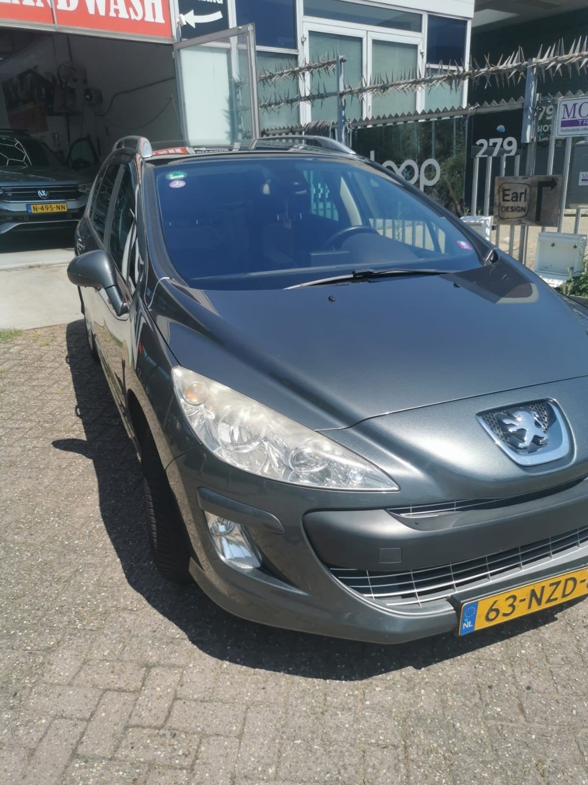 Peugeot 308 1.6 VTI 16V SW 7P 2011 Grijs, Auto's, Voorwielaandrijving, 15 km/l, 4 cilinders, 7 stoelen