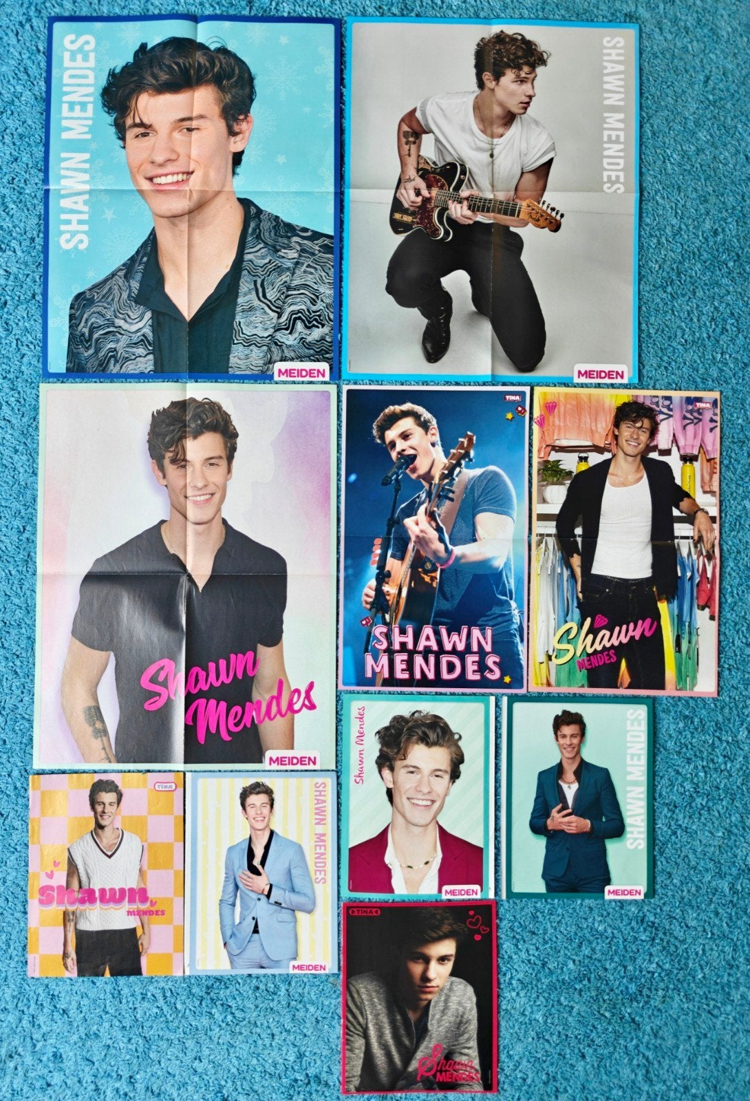 Shawn Mendes poster collectie deel 1, Verzamelen, Ophalen of Verzenden, Nieuw, A1 t/m A3, Muziek