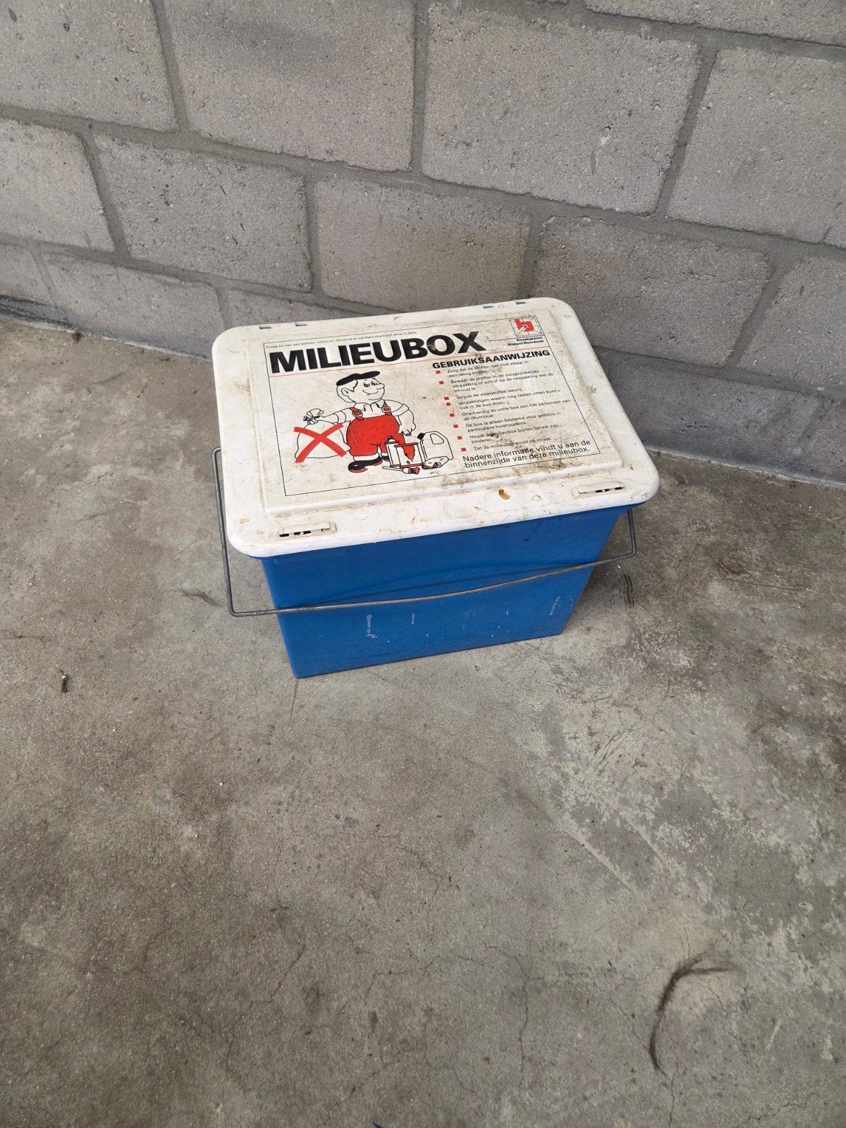 Milieubox gratis op te halen, Ophalen of Verzenden, Zo goed als nieuw