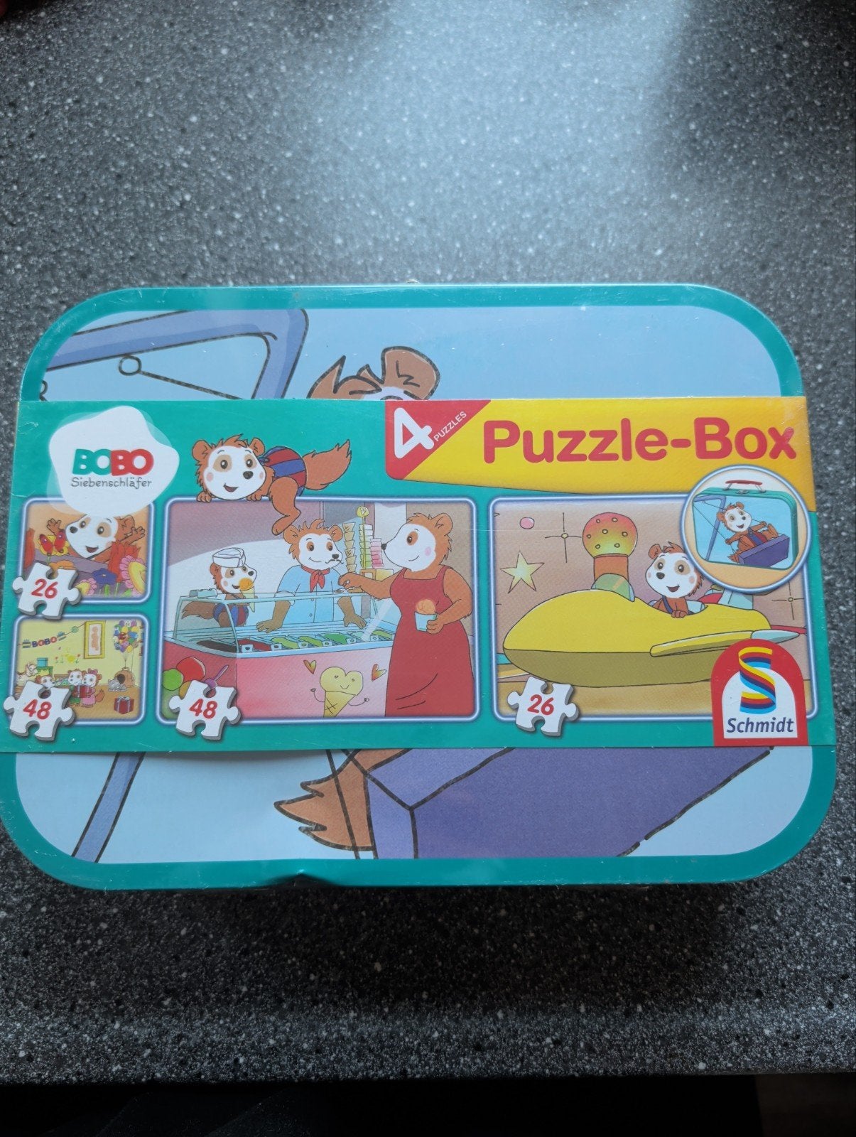 Bobo puzzelbox, Kinderen en Baby's, Speelgoed | Kinderpuzzels, Nieuw, 2 tot 4 jaar, 10 tot 50 stukjes, Ophalen of Verzenden