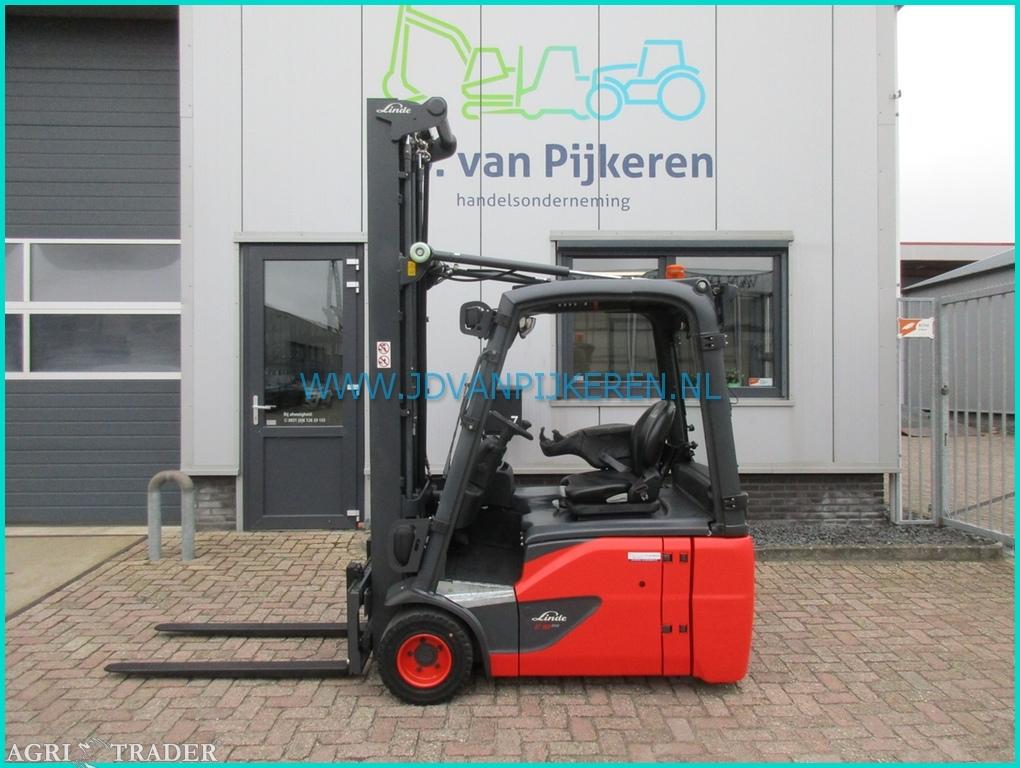Linde E18-02 5355uur+triplex6.47m+sideshift+accu70%, Zakelijke goederen, Linde, Linde, Heftruck, Ophalen of Verzenden