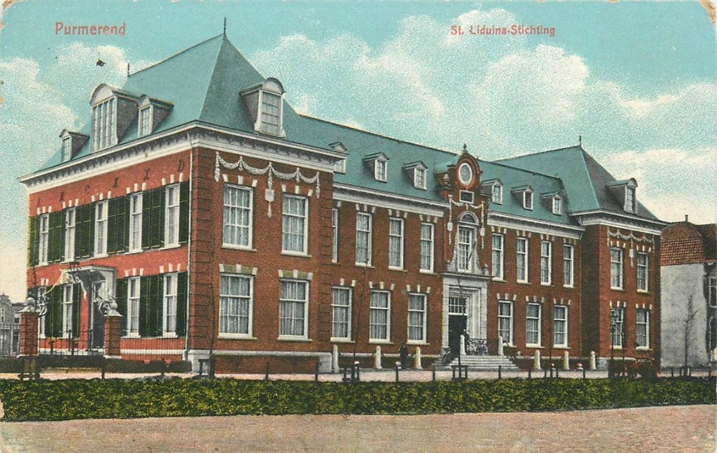 701-100-019 Purmerend  St Liduina Stichting, Verzamelen, Verzenden, Voor 1920, Noord-Holland